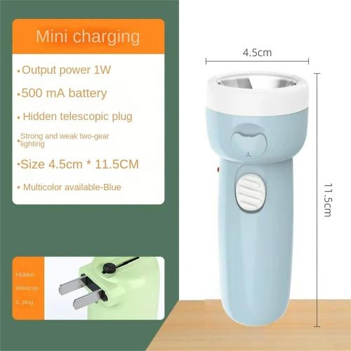 Mini USB Rechargeable LED Flashlight