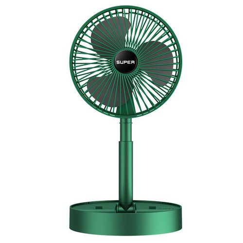 USB Rechargeable Foldable Fans Portable Floor Fan Desktop Household Office Fan