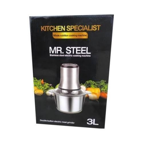 MR. STEEL 3L Stainless Electric Yam Pounding Machine