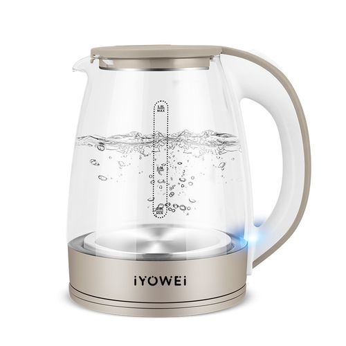 iYOWEI 1.8 Liters 1500W Glass Electric Kettle
