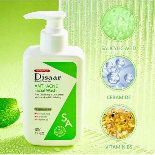 Disaar Anti-Acne Facial Wash 200g