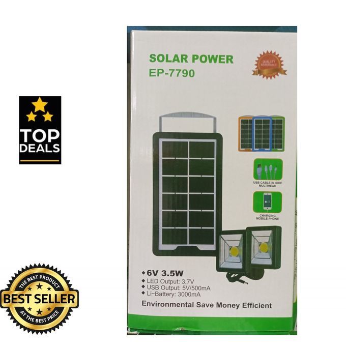 Solar Power System Charge All Mobile With Light EP-7790