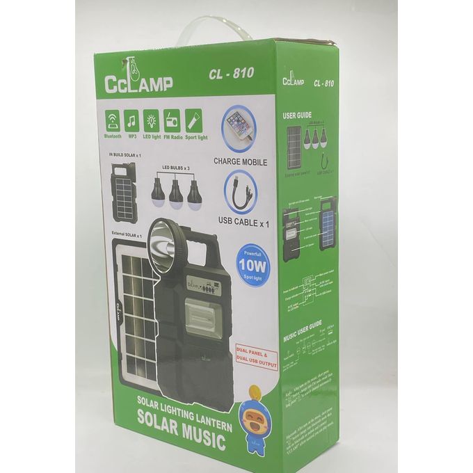 Cclamp Solar Lighting Music Power System