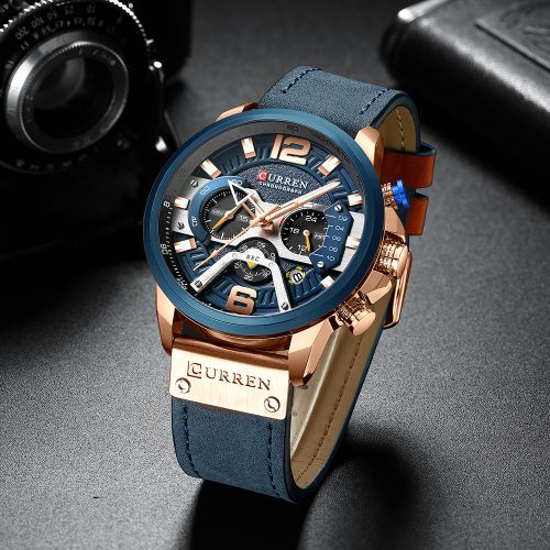 Curren 8329 Quartz Business Men Sport Waterproof Wristwatch