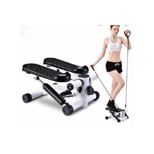 STEPPER WITH RESISTANCE BANDS AND LCD MONITOR +Mat