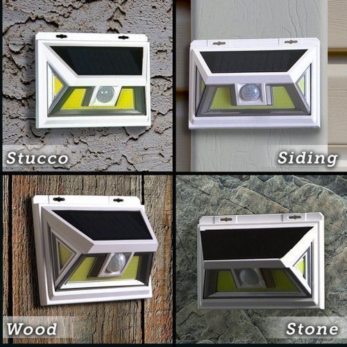 Out door sensor solar light
