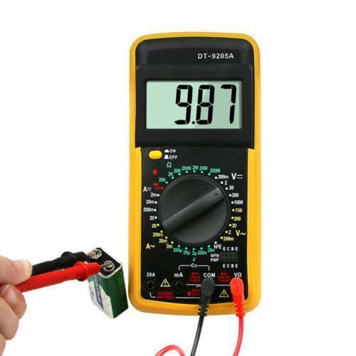 Digital Multimeter Digital Precision Multimeter AC/DC Tester