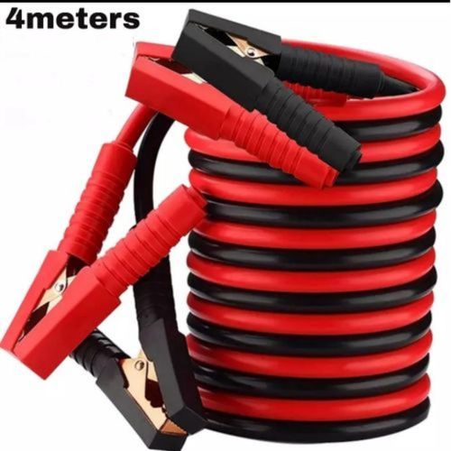 Jump (800AMPS) (4meters Long) Auto Car Battery Start Booster Jump Starter Cable Cord Jumper Wire For All Cars, Trucks, Buses, Trailers Et