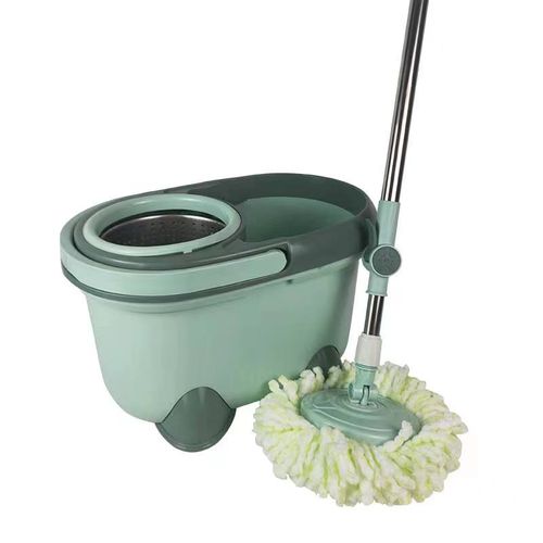 Extendable Spin Mopping Stick And Bucket