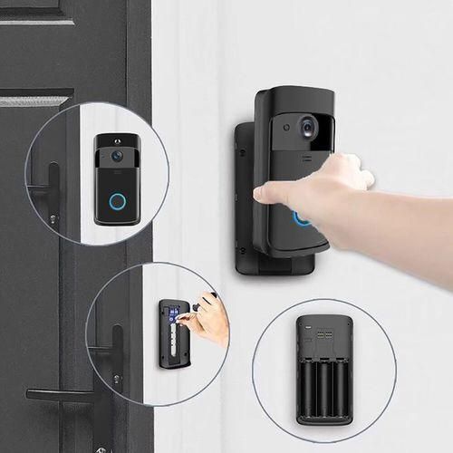 Wirelessly Smart DoorBell Camera Visual Video