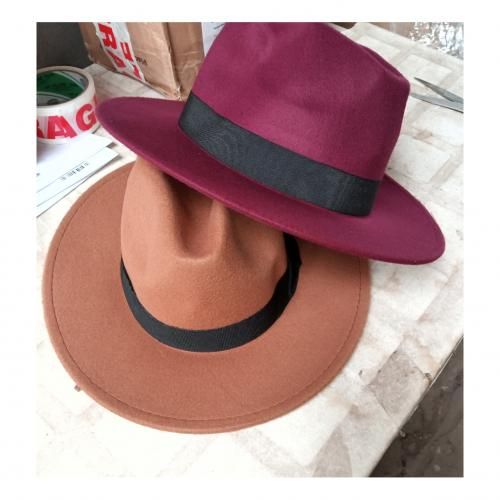 2 In 1 Quality Unisex Fedora Hat