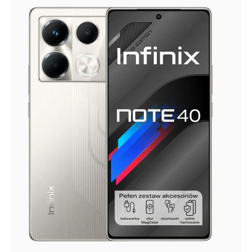 Infinix Note 40 6.78" 8GB RAM/ 256GB ROM Android 14 - Grey