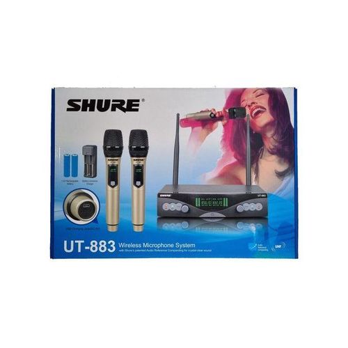 Shure Professional Wireless Microphone With Rechargeable Battery Shure UT-883