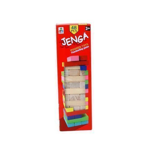JENGA WOODEN GAME- 48 PCS (BIG SIZE)