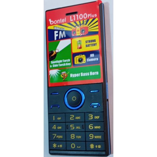 Bontel L1100 Plus Feature - Torch Light - 1000mAh - Blue