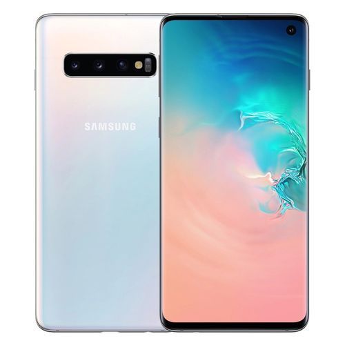 Samsung Galaxy S10 8+128 GB Single Sim Android 9.0 Octa Core 2.8GHz 6.1 Inch Quad HD+ Tri-lens Camera - White