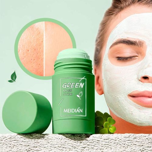Green Mask Stick Facial Mask For Black Spots And Pimples