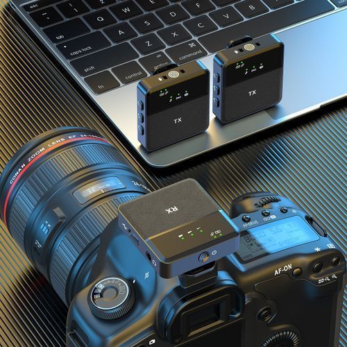 New SX9 Multi-function Three-in-one Lavalier Microphone 2.4G Radio Noise Reduction Reverb Monitor Wireless Microphone