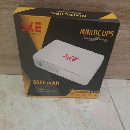 Multipurpose Powerbank/mini-ups, Poe For Wifi Router &CCTV.8800mah