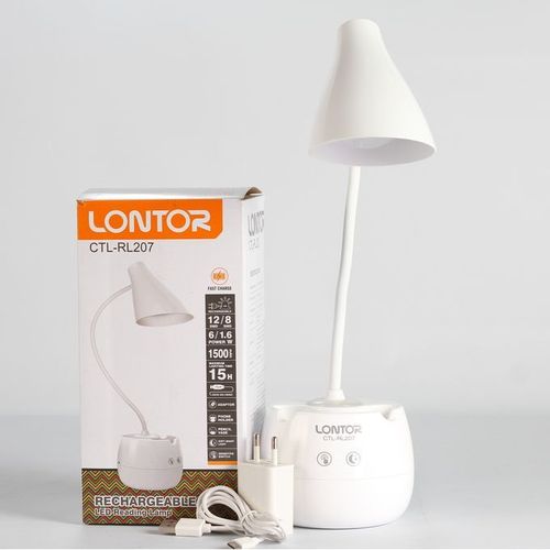 Lontor Pro Stylish Reading Lamp With Night Light&Fingerprint