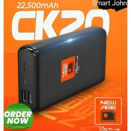 New Age 22500 Power Bank CK20 (with Type-C Port Input & Output)