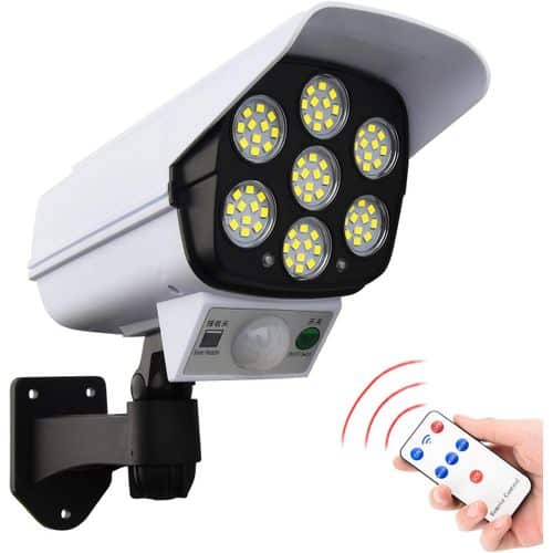 Mythco 77 LED Camera Solar Light Motion Sensor Wall Lamp IP65