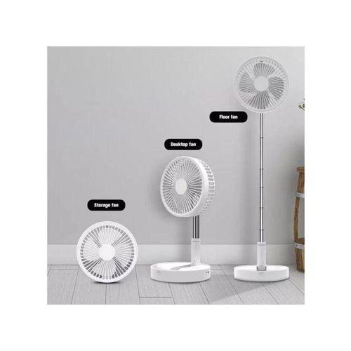 7.7 Inch Mini USB Rechargeable Portable Folding Standing Fan