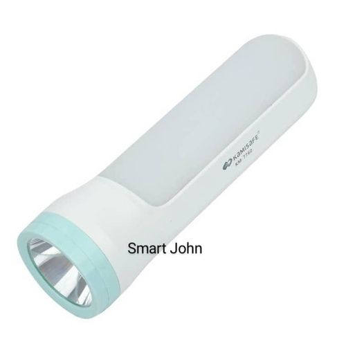Kamisafe Rechargeable Torchlight With Side Light-(USB Charging)