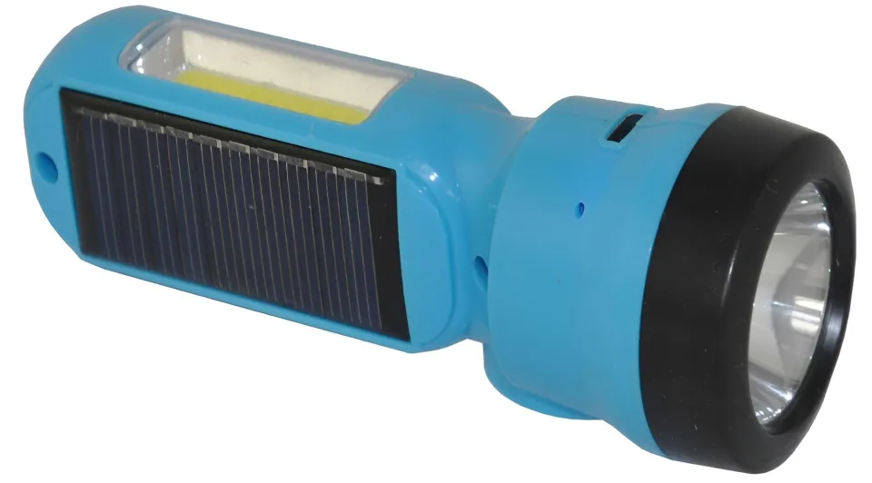 Solar flashlight torch
