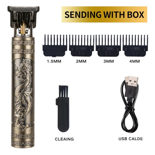 GUEETON Rechargeable Simple Style Hair Clipper Gold