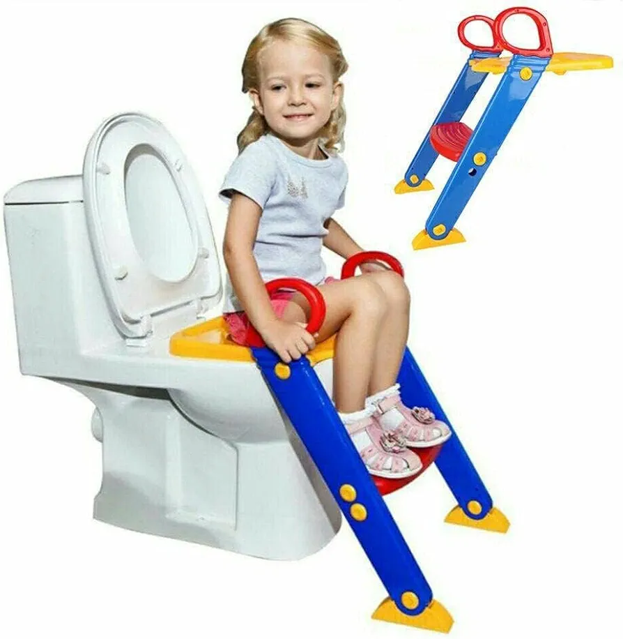 Children  Toilet Seat With Ladder