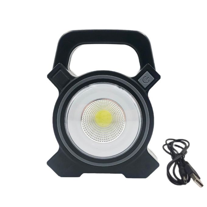 Jy-819 Solar And Usb Charging Rechargeable Led Cob Work Light - 10w