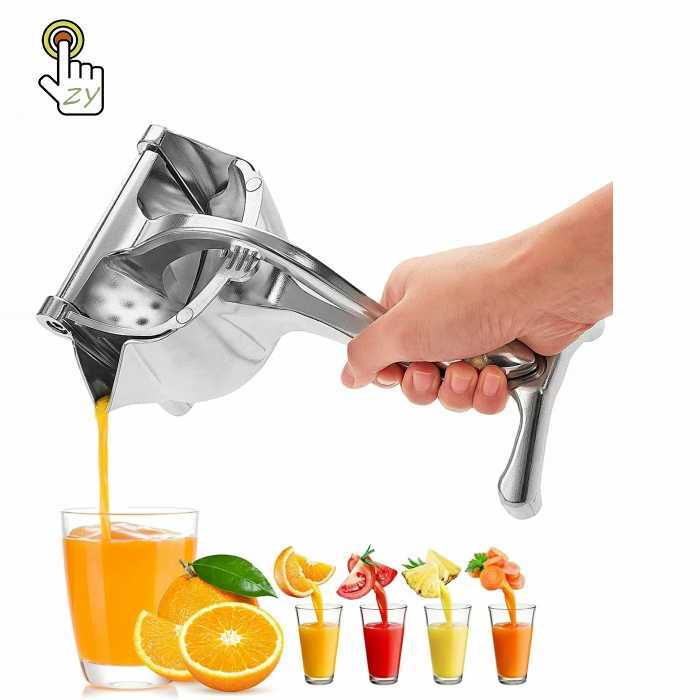 Manual Stainless Steel Lemon Squeezer / Lime Juicer / Citrus Press Extractor Mini Machine
