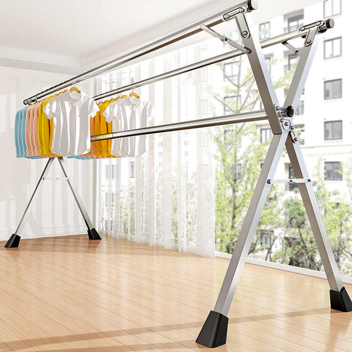 Expandable Outdoor Cloth Drying Rack