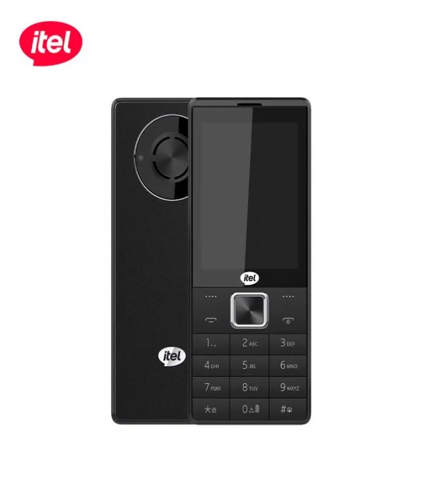 itel IT5627 3.0" Screen, 2500mAh Battery, Triple SIM, Loudspeaker-Black