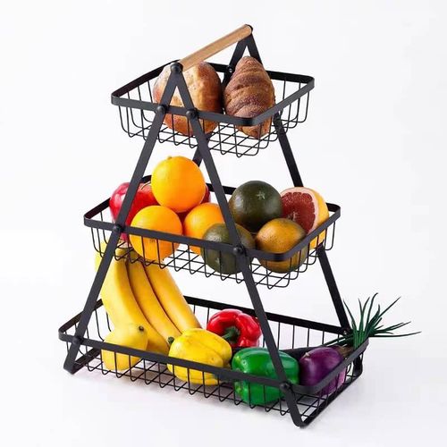 Fruit Basket for Kitchen Counter,Fruit Holder,Fruit Bowl