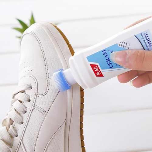 Autobrilliant Polish WhiteWhite Shoes Cleaner Polish Cleaning Tool for Casual Leather