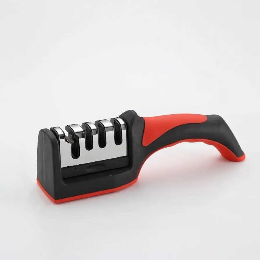 Kitchen Knife Sharpener with Arc-Shape Slot Manual 