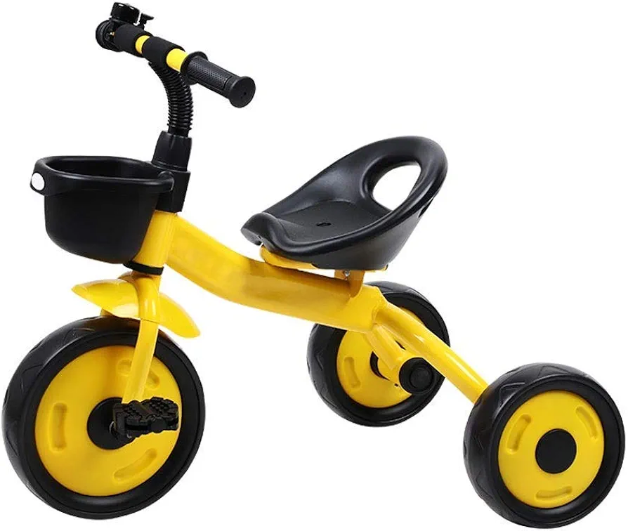 Adjustable Multifunctional Kids Tricycle Wheels Free, 2-5 Years Old Baby Outdoor Tricycle