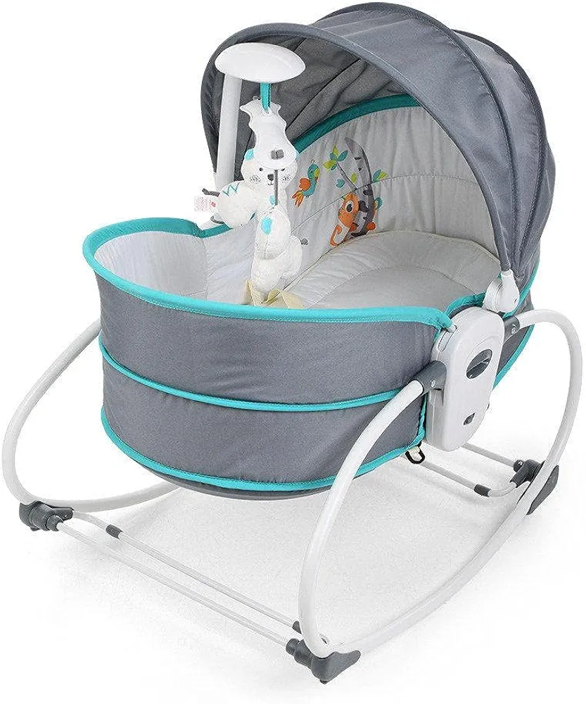 Rocker BASSINET 5 in 1 rocking chair with vibration unit multifunctional bed