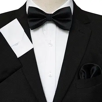 Quality Mens Plain Bow Tie -Multicolor