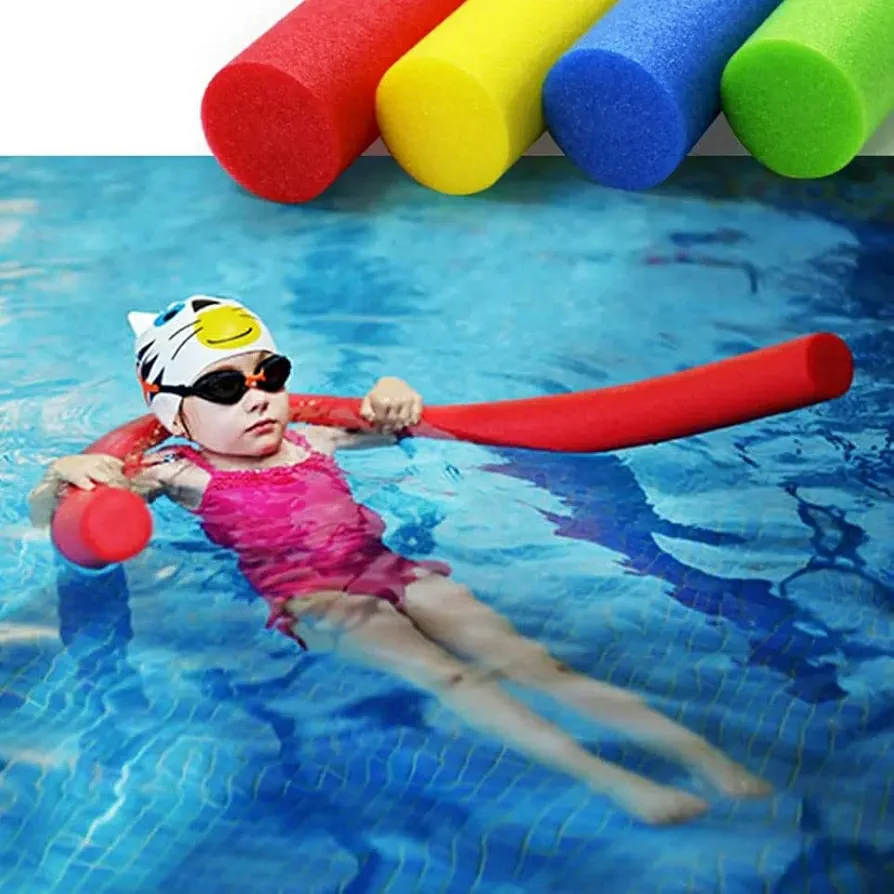 SportQ Swimming Noodle Foam Float for Kids Over 5 Years Old and Adults