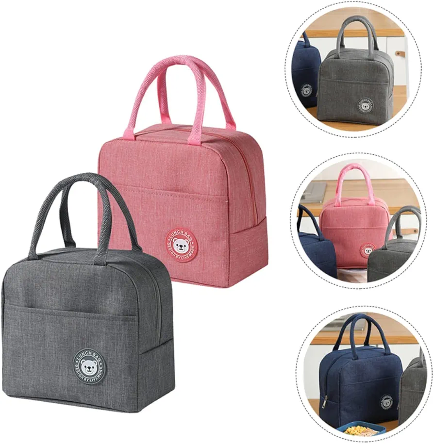 Portable Lunch Bag Soft Reusable Waterproof Insulation Package