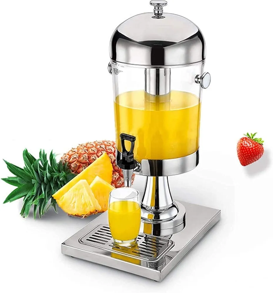 8liters Single Beverage Drink DispenserJuice Dispenser Catering Drinks Fountain Juice Beverage Dispenser