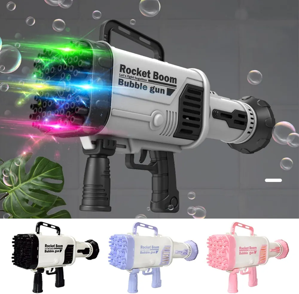 69 Holes Bazooka Bubble Gun Rocket toy for kids