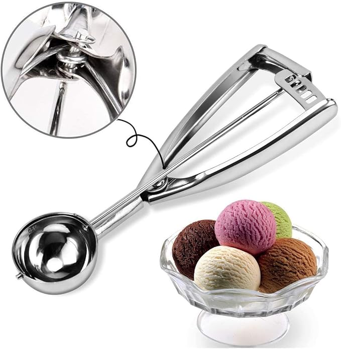 Ice Cream Scooper Stainless Steel