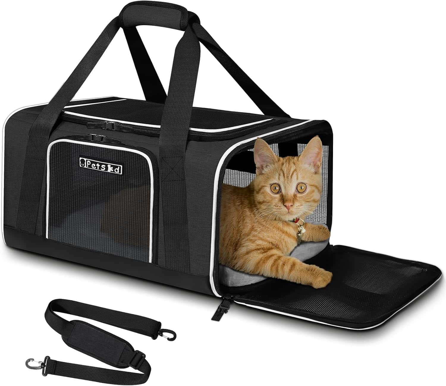 Airline Approved Pet Carrier for Small Cats and Dogs