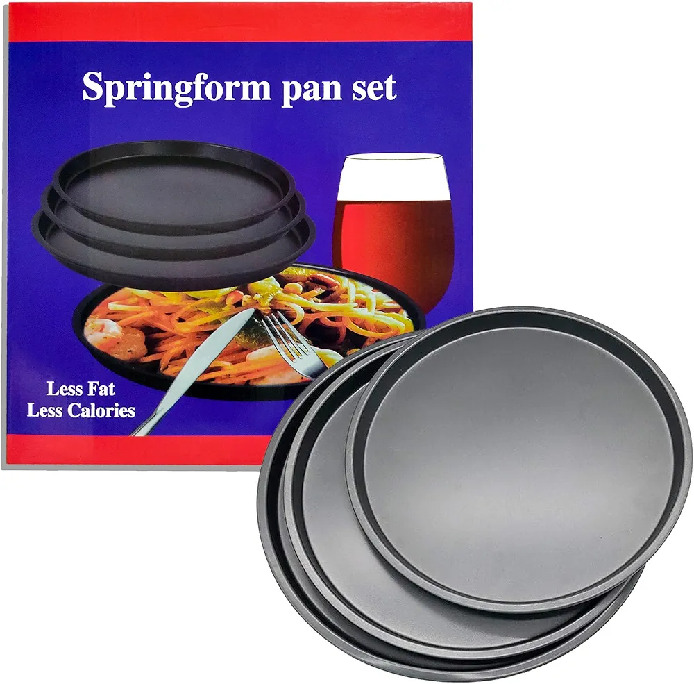 Carbon Steel Nonstick Kitchenware Baking Pan Round Pizza Tray