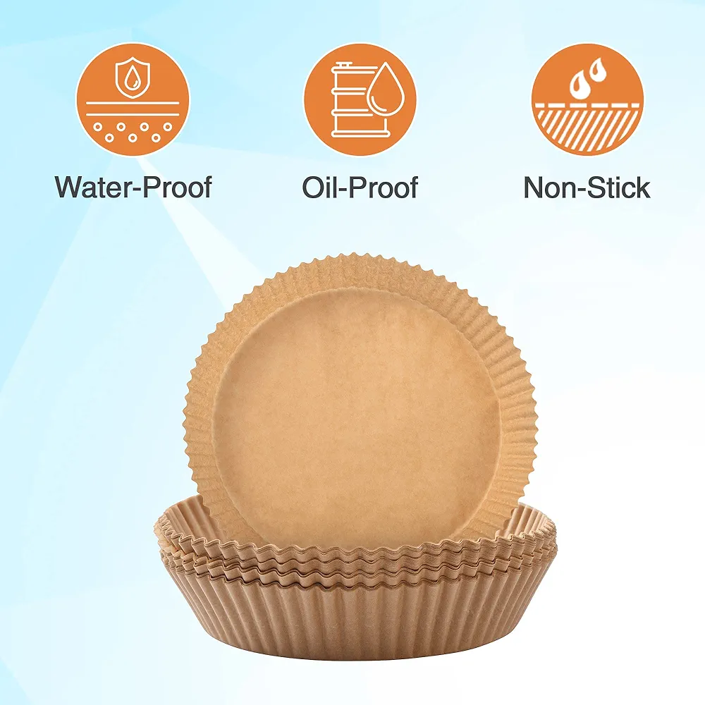 50pcs Big and Small Air Fryer Paper