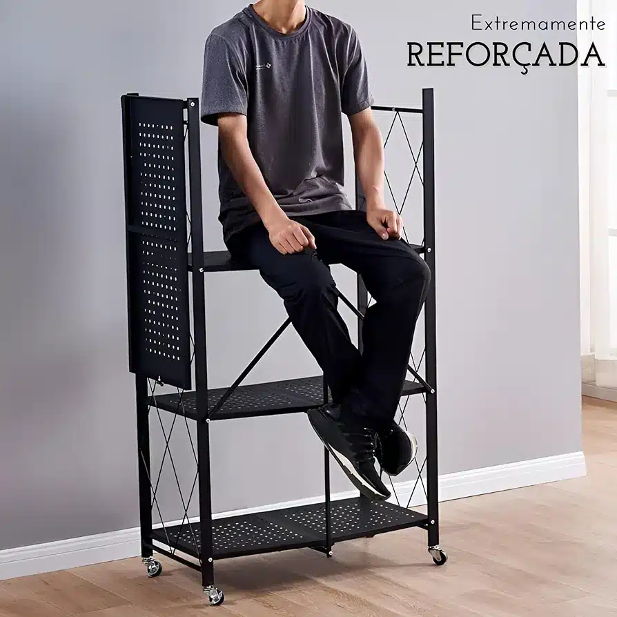 Industrial Steel Shelf Reinforced Multipurpose Organizer